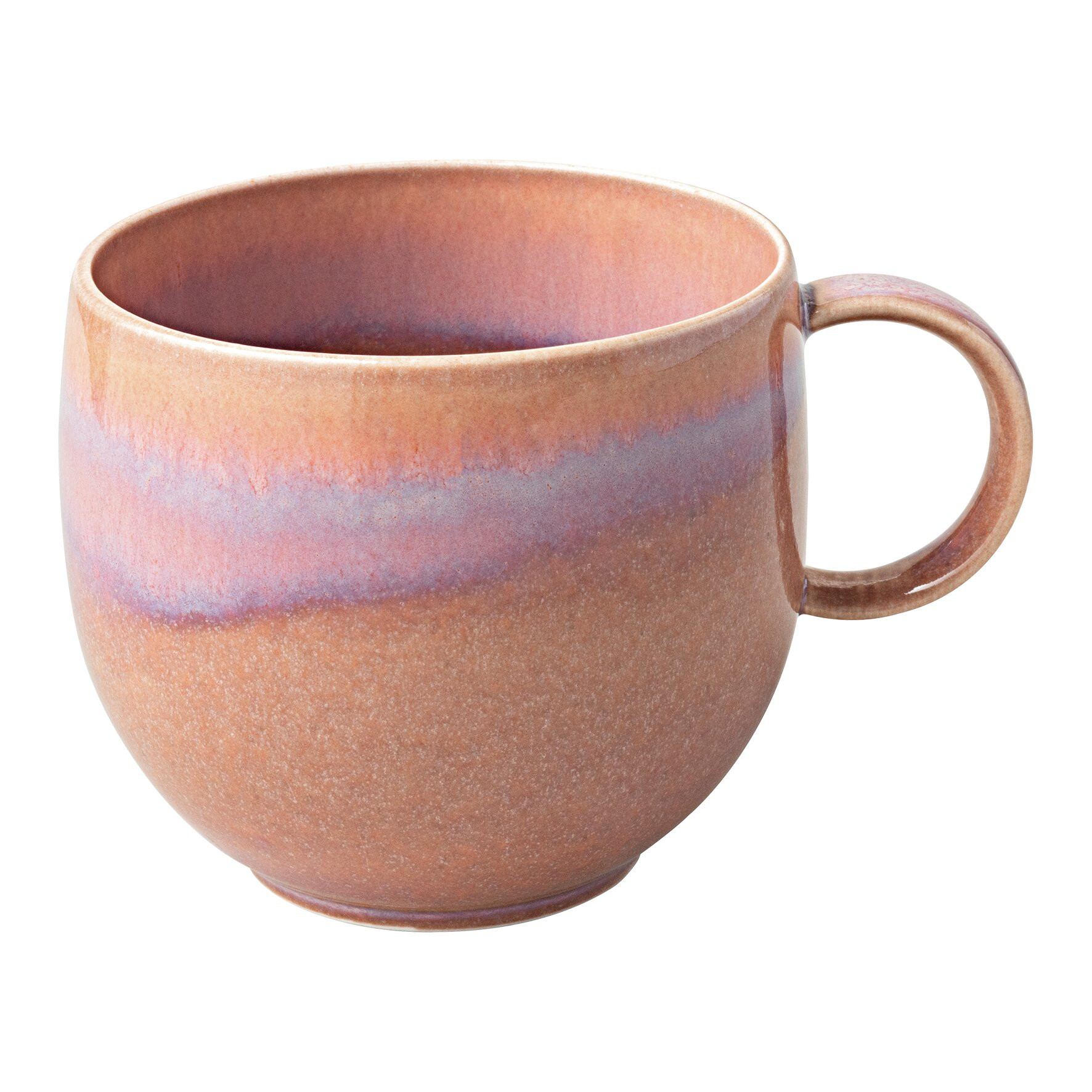 Perlemor Coral, Becher mit Henkel 125 x 95 mm / 0,37 l